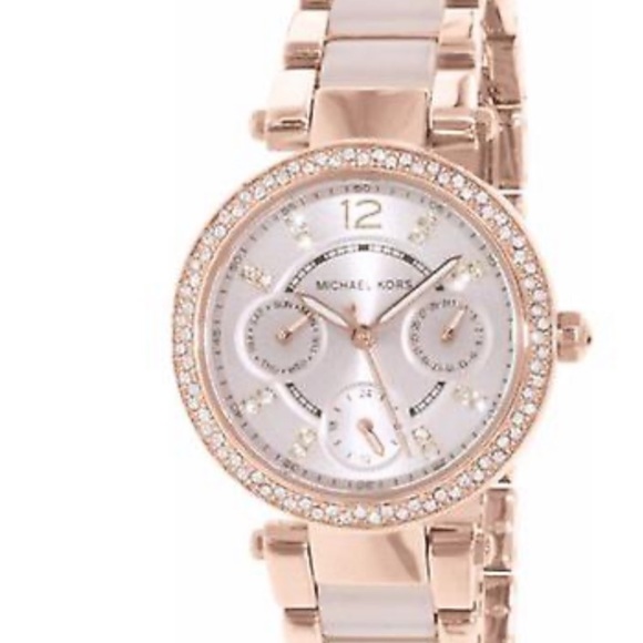 Michael Kors watch gold rose watch